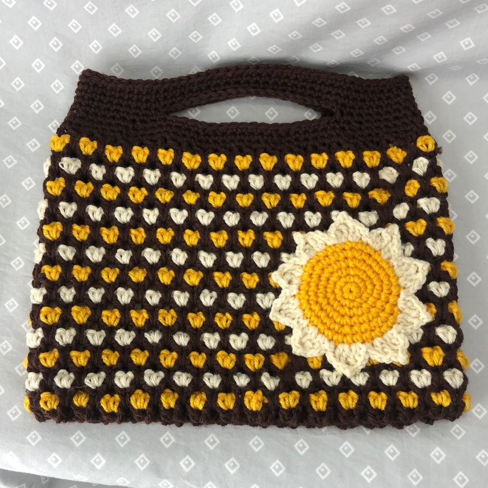 Handmade Crochet Fall Purse & Wallet Set - Picture 2 of 13